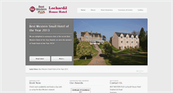 Desktop Screenshot of lochardil.co.uk